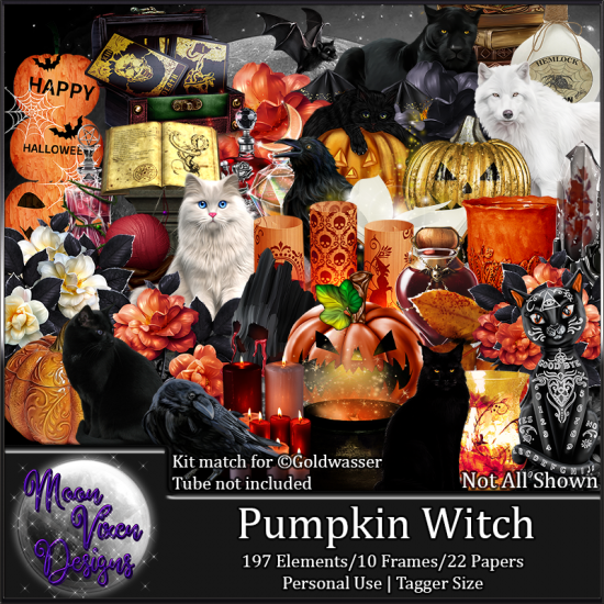 Pumpkin Witch - Click Image to Close