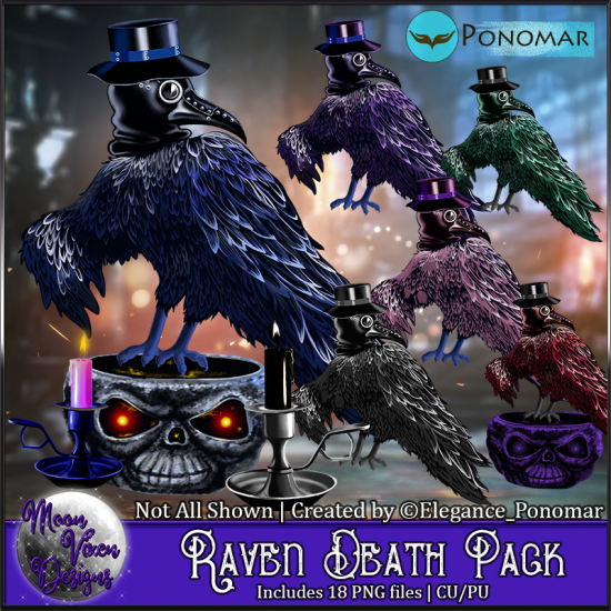 Raven Death CU/PU Pack - Click Image to Close