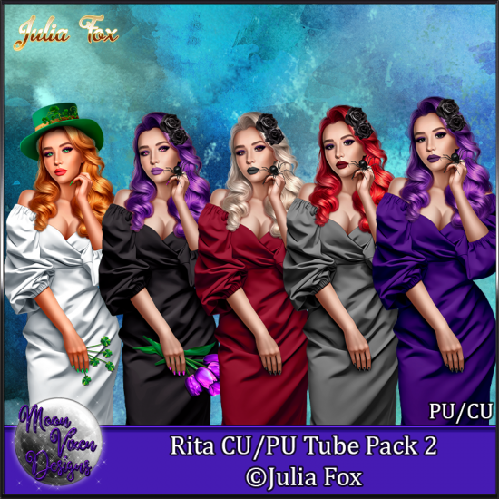 Rita CU/PU Tube Pack 2 - Click Image to Close