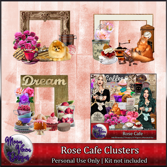 Rose Cafe Clusters - Click Image to Close