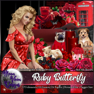 Ruby Butterfly
