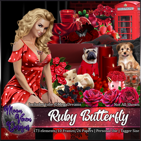 Ruby Butterfly - Click Image to Close