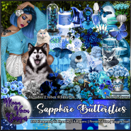 Sapphire Butterflies