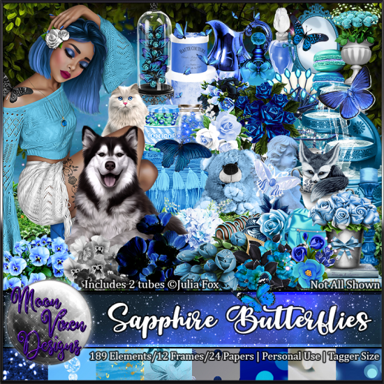 Sapphire Butterflies - Click Image to Close