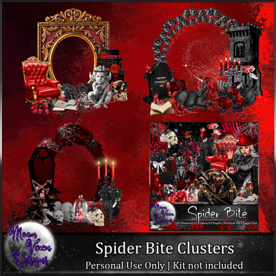 Spider Bite Clusters - Click Image to Close