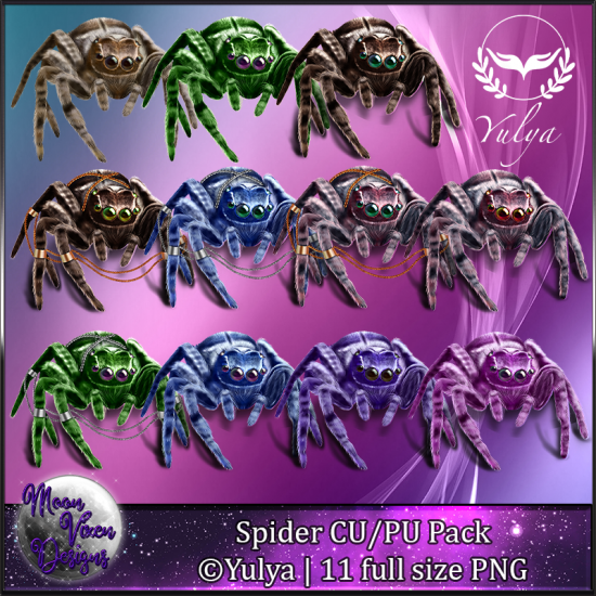 Spider CU/PU Pack - Click Image to Close