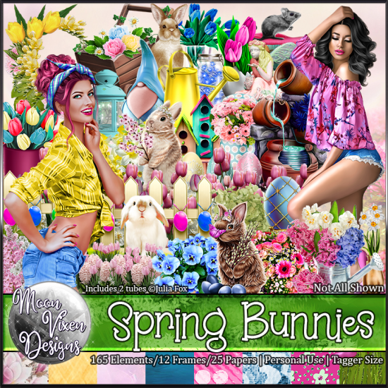 Spring Bunnies - Click Image to Close