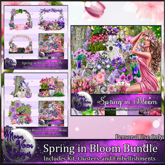 Spring in Bloom Bundle - Click Image to Close