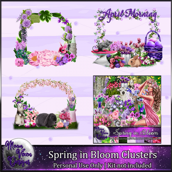 Spring in Bloom Clusters - Click Image to Close