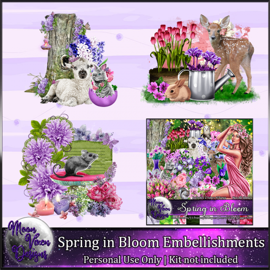 Spring in Bloom Embellishments - Click Image to Close