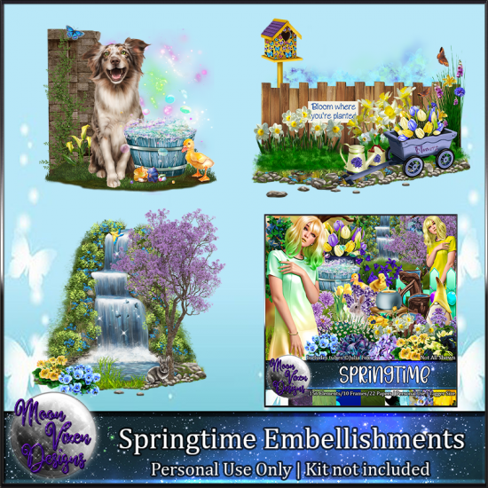 Springtime Embellishments - Click Image to Close