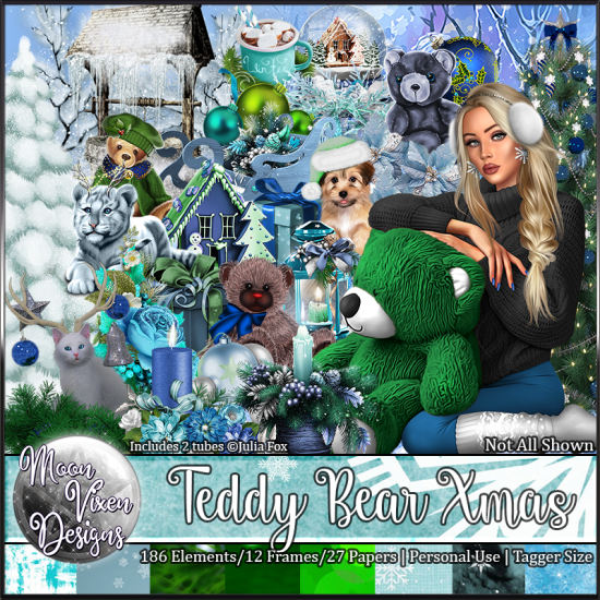 Teddy Bear Xmas - Click Image to Close