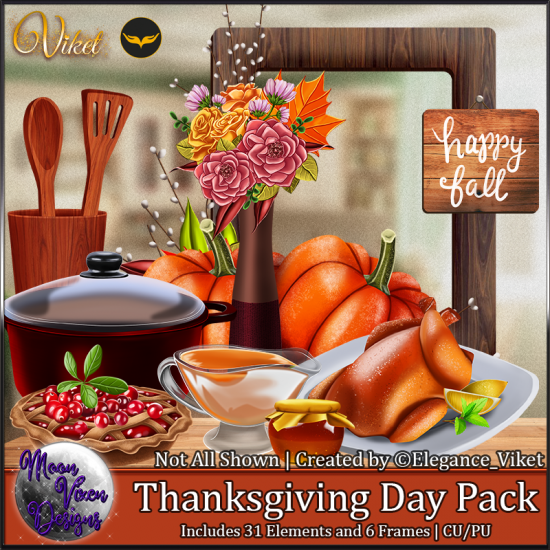 Thanksgiving Day CU/PU Pack - Click Image to Close