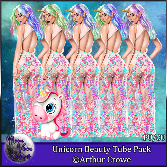 Unicorn Beauty CU/PU Tube Pack - Click Image to Close