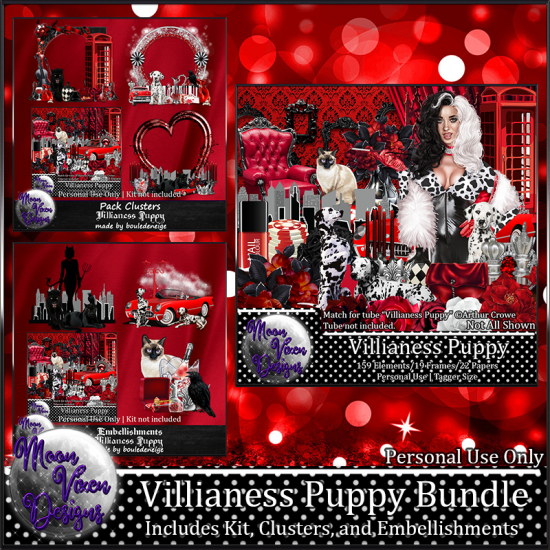 Villianess Puppy Bundle - Click Image to Close