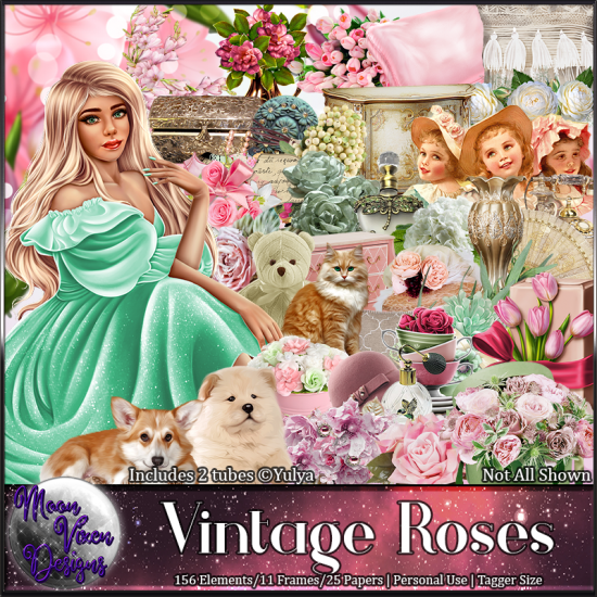 Vintage Roses - Click Image to Close