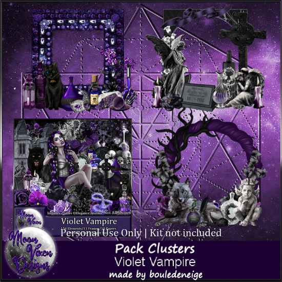 Violet Vampire Clusters - Click Image to Close