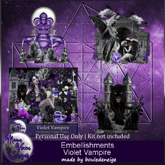 Violet Vampire Embellishments - Click Image to Close