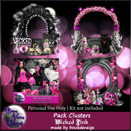 Wicked Pink Clusters - Click Image to Close