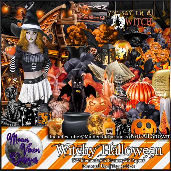 Witchy Halloween - Click Image to Close