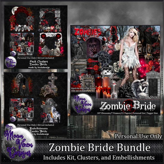 Zombie Bride Bundle - Click Image to Close