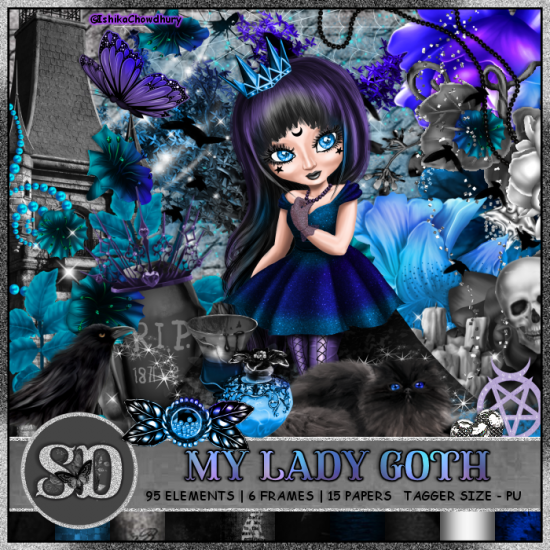 My Lady Goth Kit - Click Image to Close