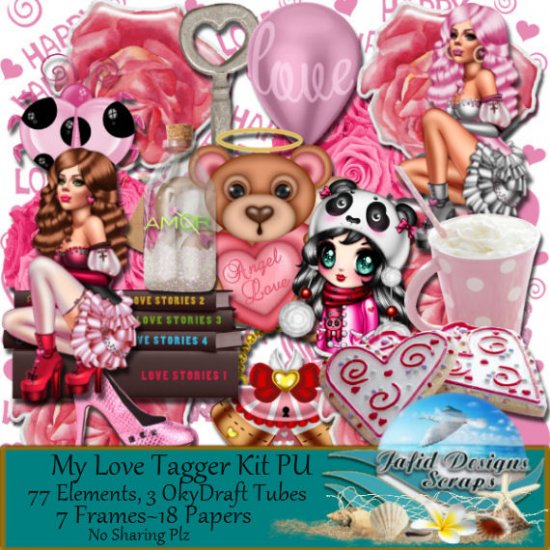 My Love Tagger Kit PU - Click Image to Close