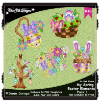My Spring Easter Elements R4R Pack 1