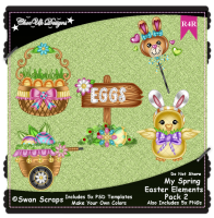 My Spring Easter Elements R4R Pack 2