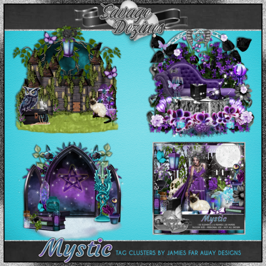 Mystic Cluster Tags - Click Image to Close