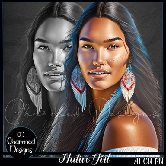 Native Girl A1 - Click Image to Close