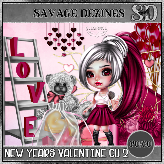 New Years Valentine CU 2 - Click Image to Close