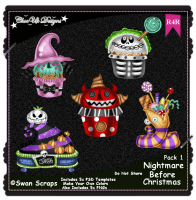 Nightmare Before Christmas Elements R4R Pack 1