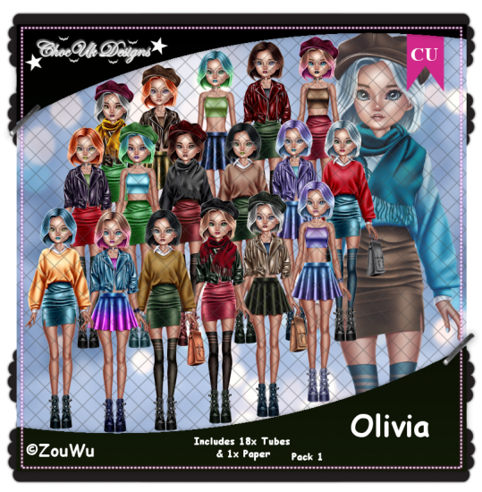 Olivia CU/PU Pack 1 - Click Image to Close