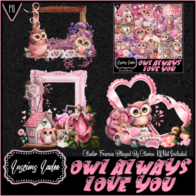 Owl Always Love You Cluster Frames