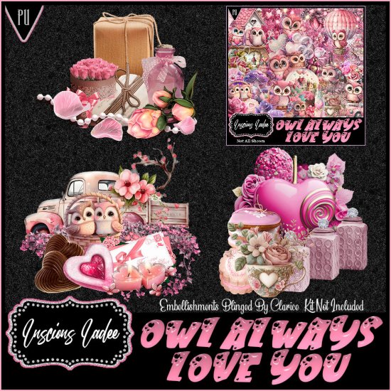 Owl Always Love You Embellishments - Click Image to Close