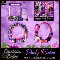 Party Rockin Cluster Frames