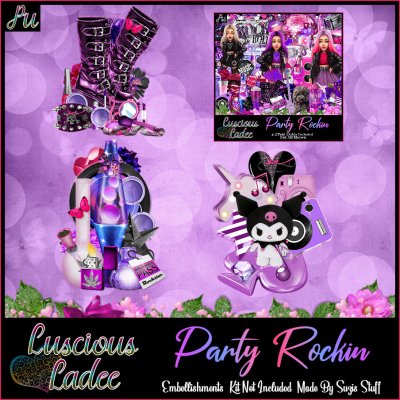 Party Rockin Embellishments