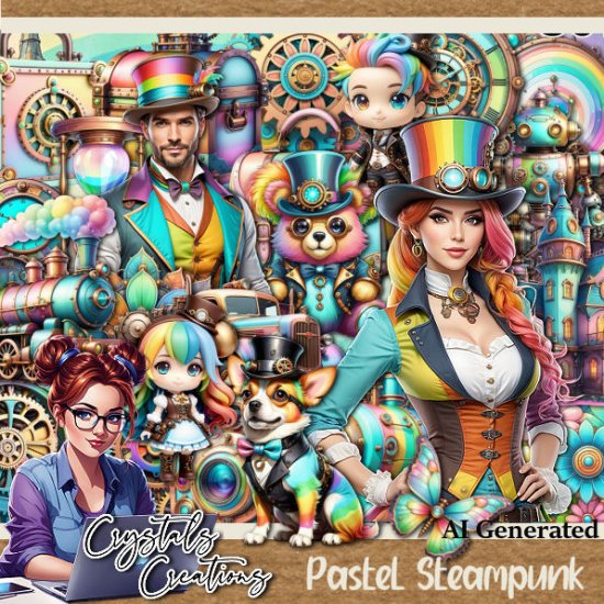 Pastel Steampunk - Click Image to Close