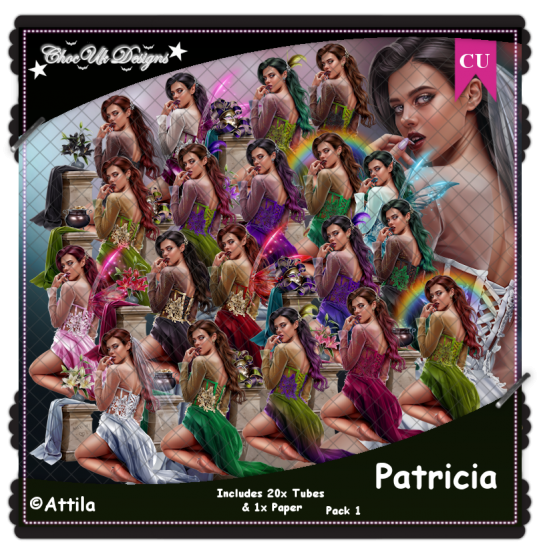 Patricia CU/PU Pack 1 - Click Image to Close