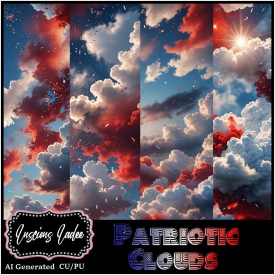 Patriotic Clouds - Click Image to Close