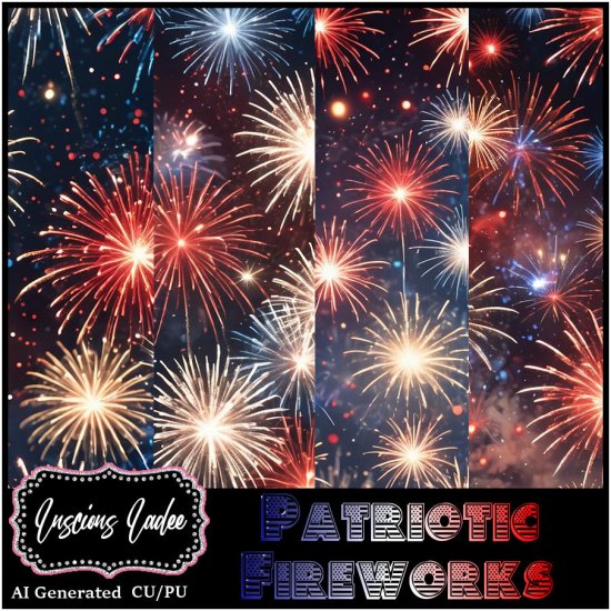 Patriotic Fireworks - Click Image to Close