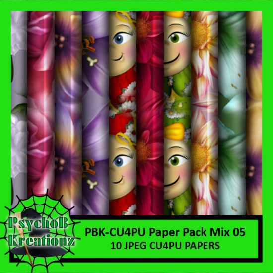 PBK Paper Pack Mix 05 - Click Image to Close