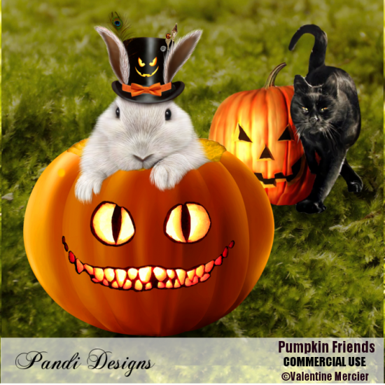 Pumpkin Friends - Click Image to Close