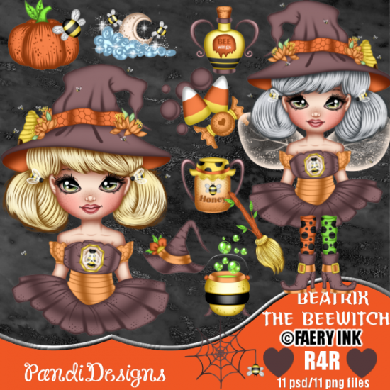 BEATRIX THE BEE WITCH R4R - Click Image to Close