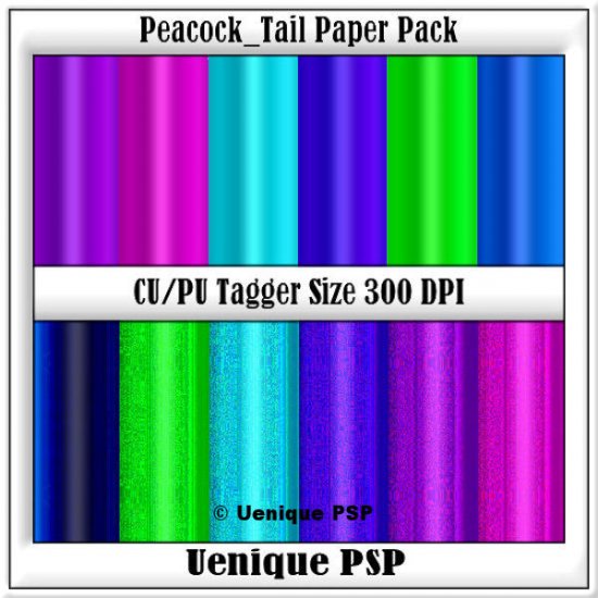 Peacock Tail Papers TS - Click Image to Close