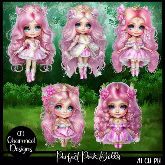 Pretty Pink Dolls - Click Image to Close