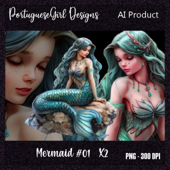 Mermaid #01 - Click Image to Close