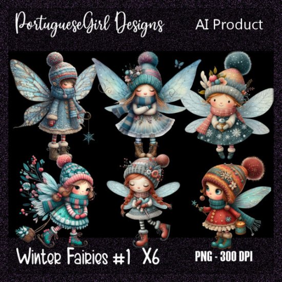 Winter Fairies #1 - Click Image to Close