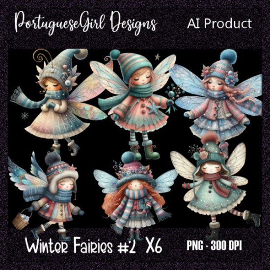 Winter Fairies #2 - Click Image to Close